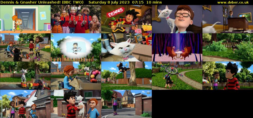 Dennis & Gnasher Unleashed! (BBC TWO) Saturday 8 July 2023 07:15 - 07:25