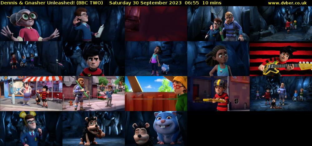 Dennis & Gnasher Unleashed! (BBC TWO) Saturday 30 September 2023 06:55 - 07:05