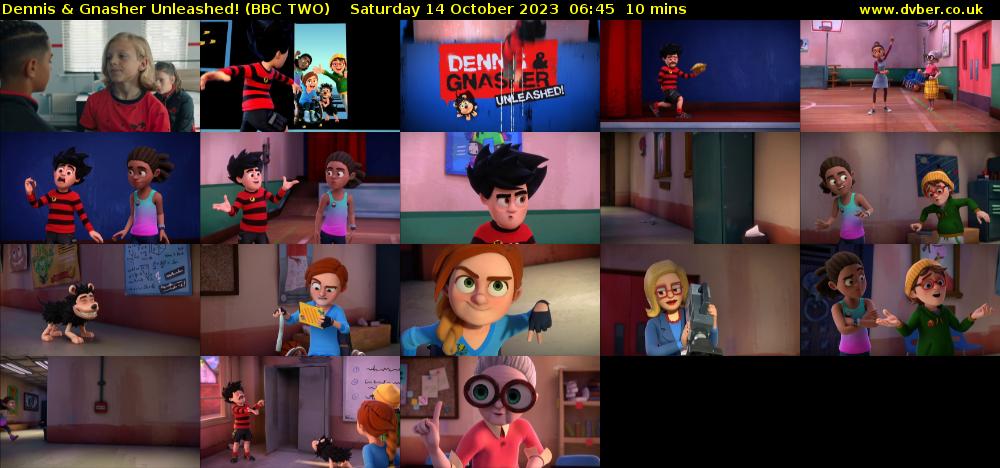 Dennis & Gnasher Unleashed! (BBC TWO) Saturday 14 October 2023 06:45 - 06:55