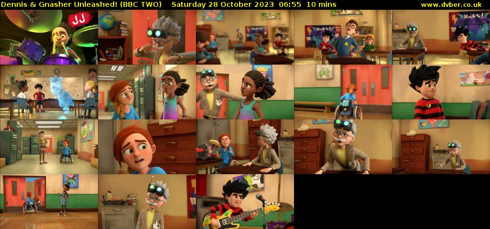 Dennis & Gnasher Unleashed! (BBC TWO) Saturday 28 October 2023 06:55 - 07:05
