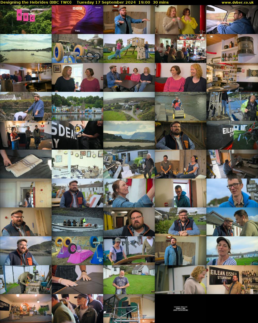 Designing the Hebrides (BBC TWO) Tuesday 17 September 2024 19:00 - 19:30
