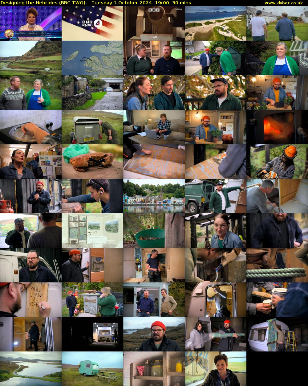 Designing the Hebrides (BBC TWO) Tuesday 1 October 2024 19:00 - 19:30