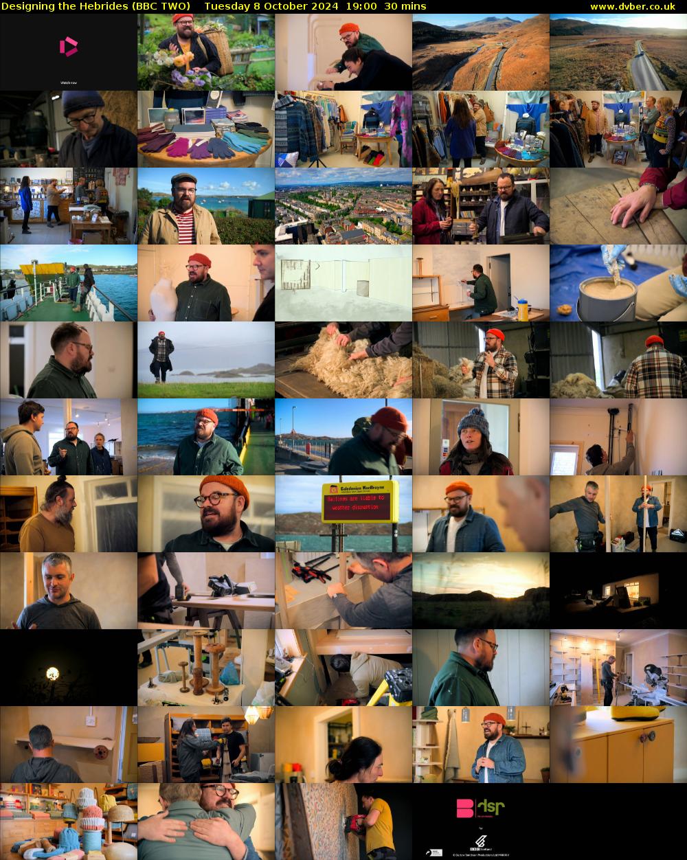 Designing the Hebrides (BBC TWO) Tuesday 8 October 2024 19:00 - 19:30