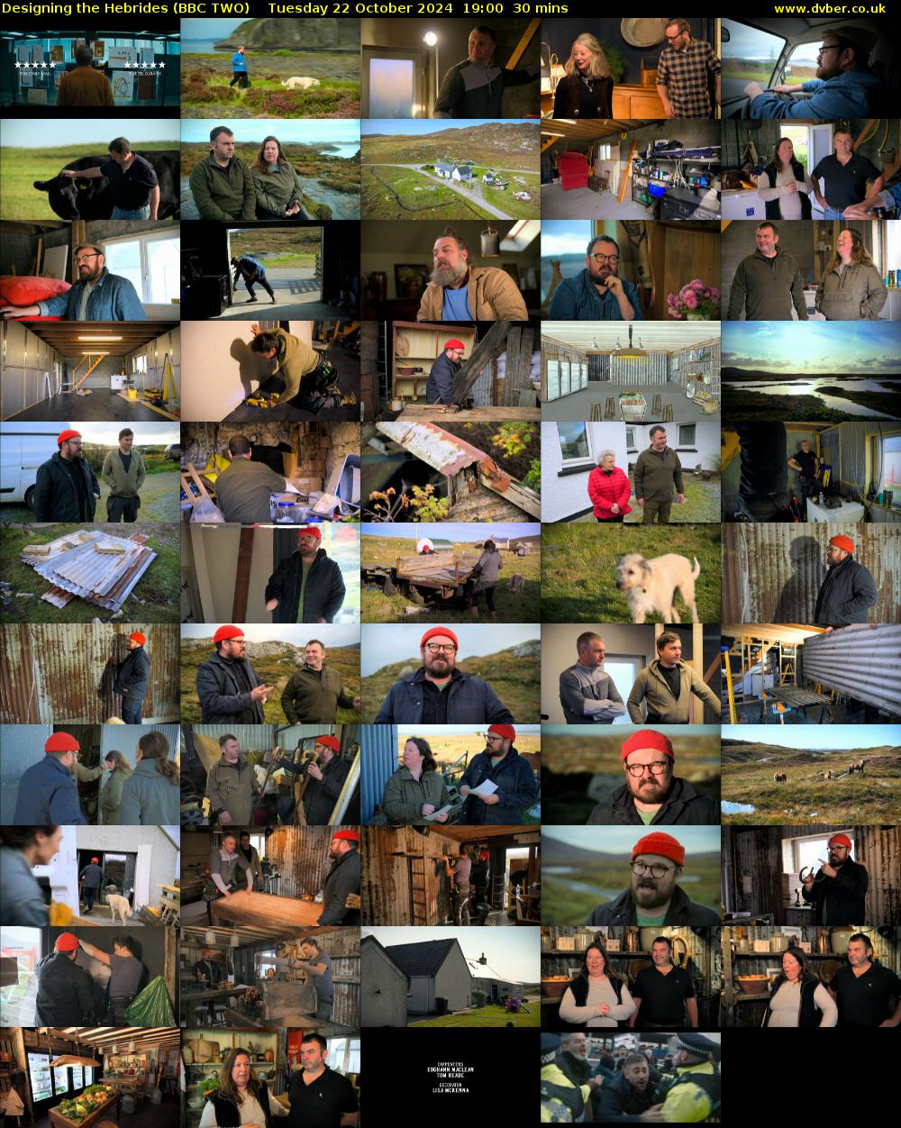 Designing the Hebrides (BBC TWO) Tuesday 22 October 2024 19:00 - 19:30