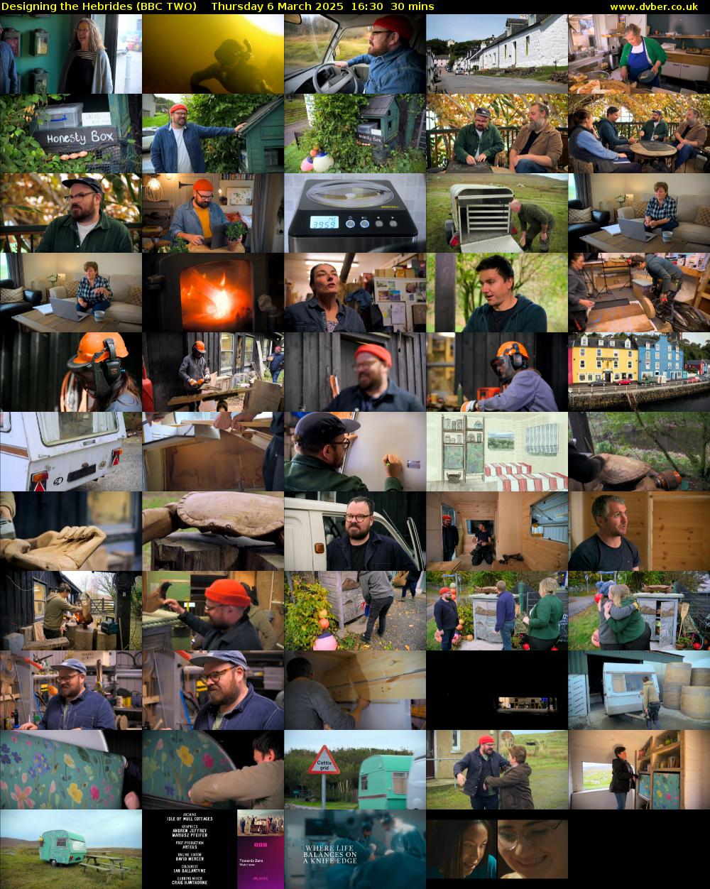 Designing the Hebrides (BBC TWO) Thursday 6 March 2025 16:30 - 17:00