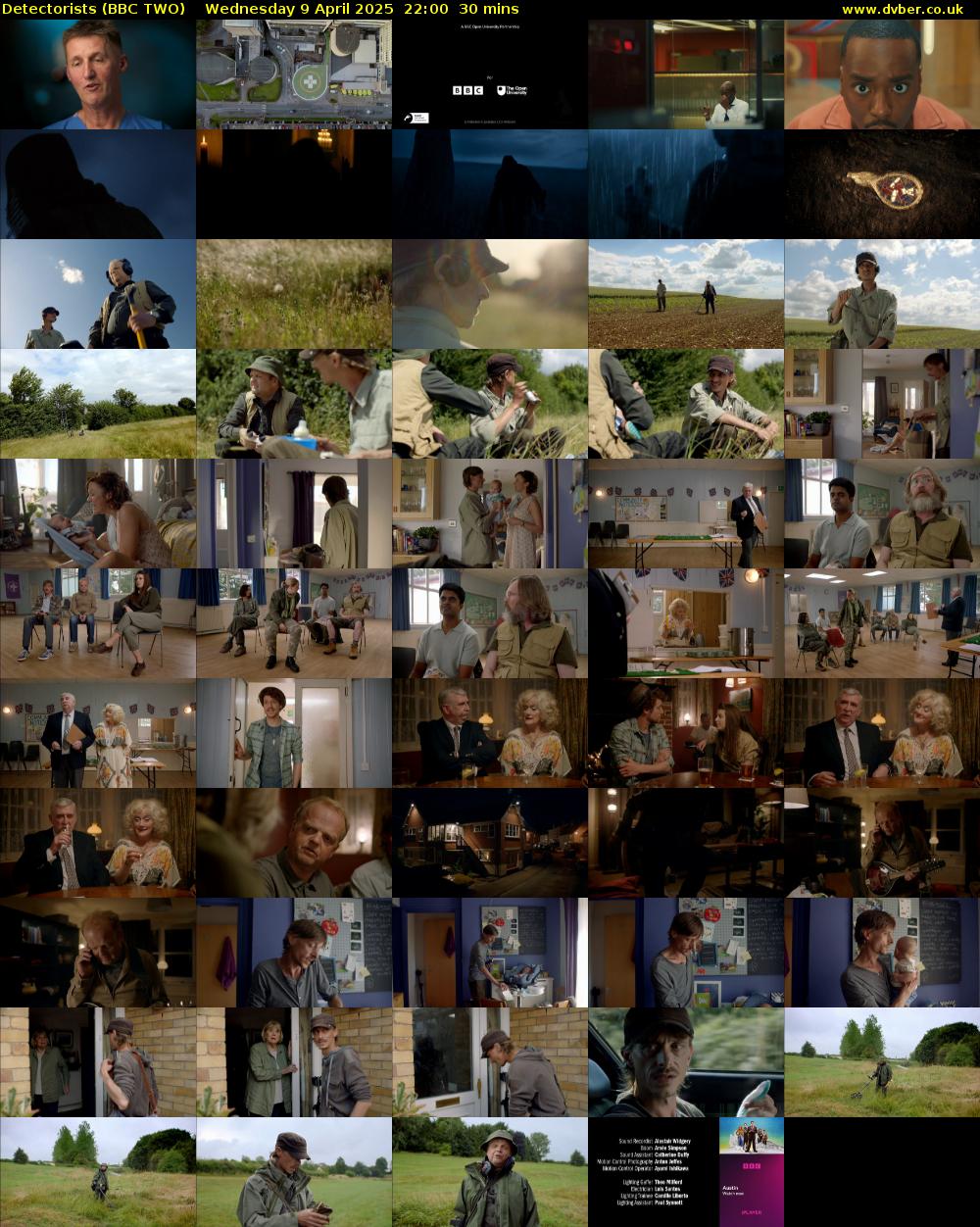 Detectorists (BBC TWO) Wednesday 9 April 2025 22:00 - 22:30