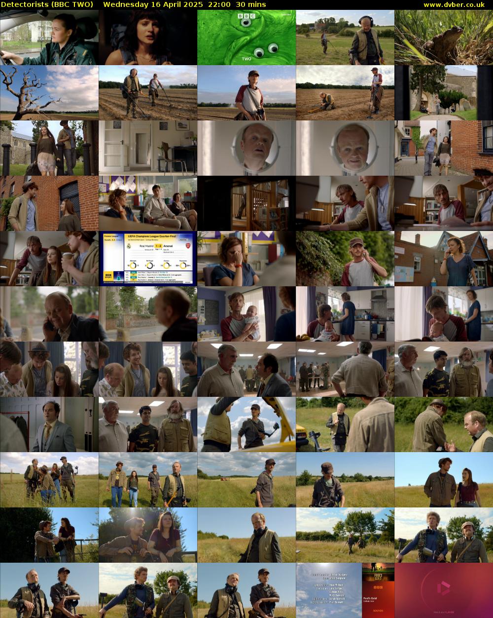 Detectorists (BBC TWO) Wednesday 16 April 2025 22:00 - 22:30