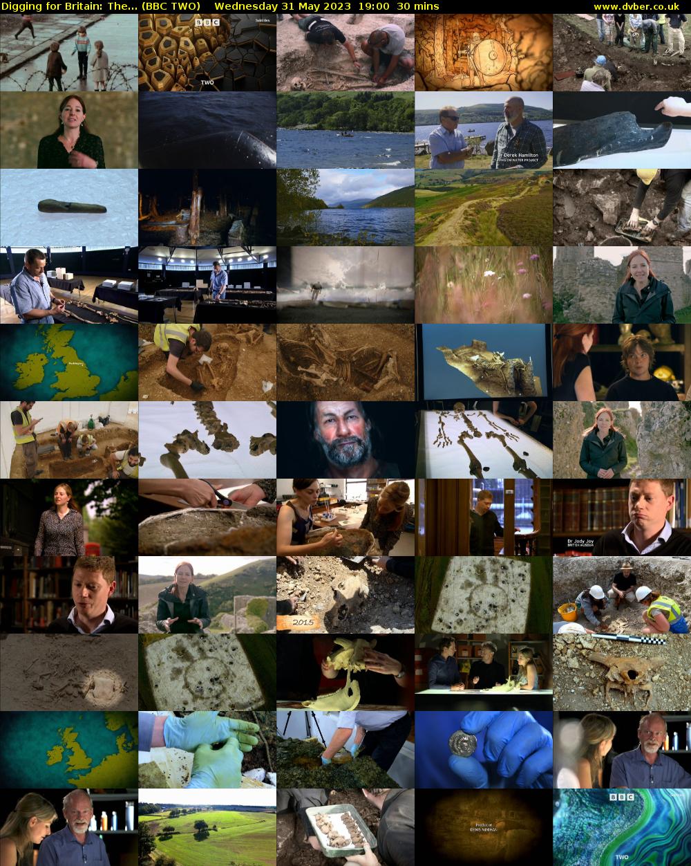 Digging for Britain: The... (BBC TWO) Wednesday 31 May 2023 19:00 - 19:30