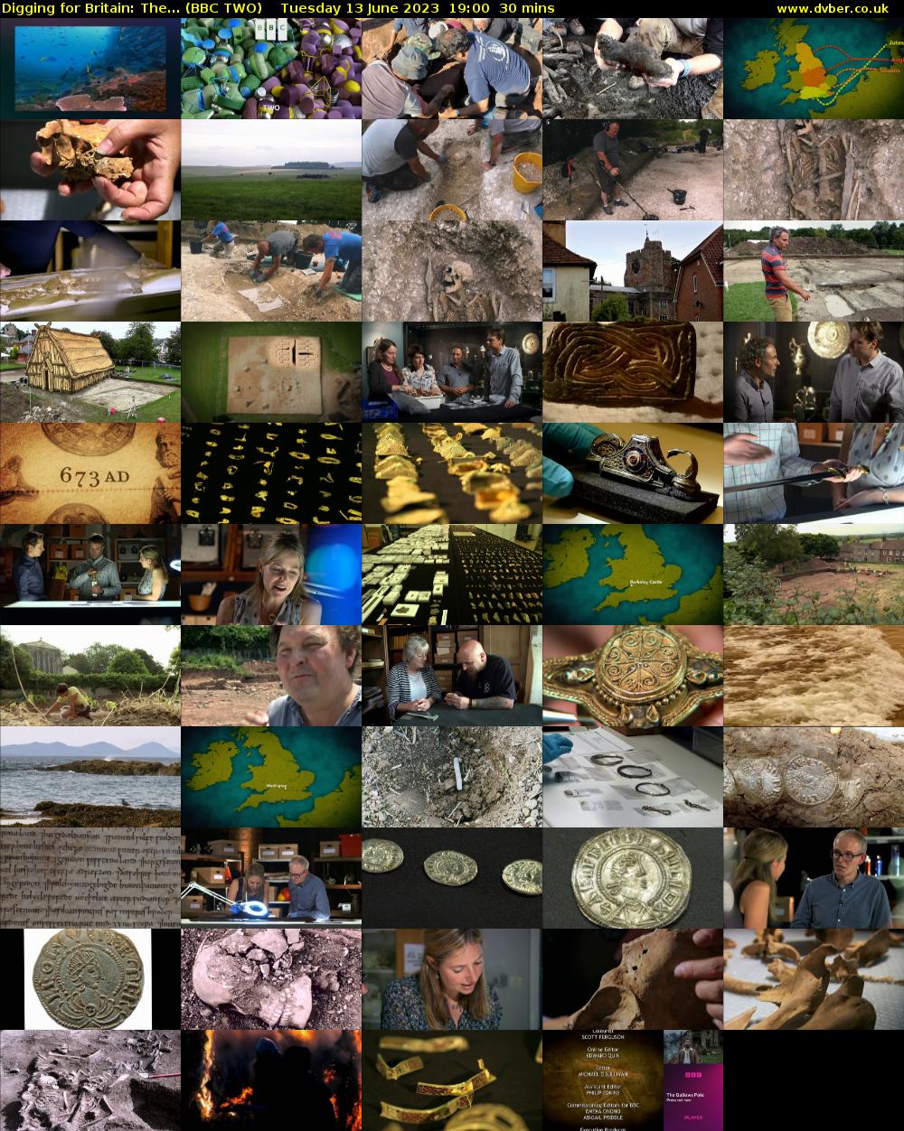 Digging for Britain: The... (BBC TWO) Tuesday 13 June 2023 19:00 - 19:30