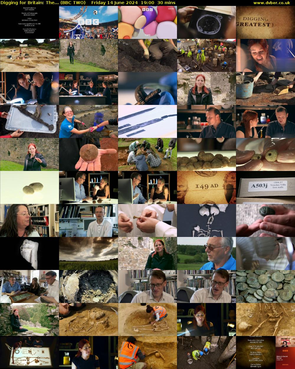 Digging for Britain: The... (BBC TWO) Friday 14 June 2024 19:00 - 19:30