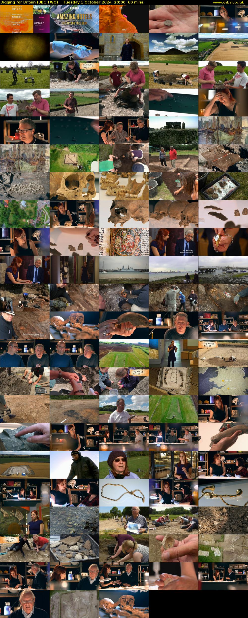 Digging for Britain (BBC TWO) Tuesday 1 October 2024 20:00 - 21:00