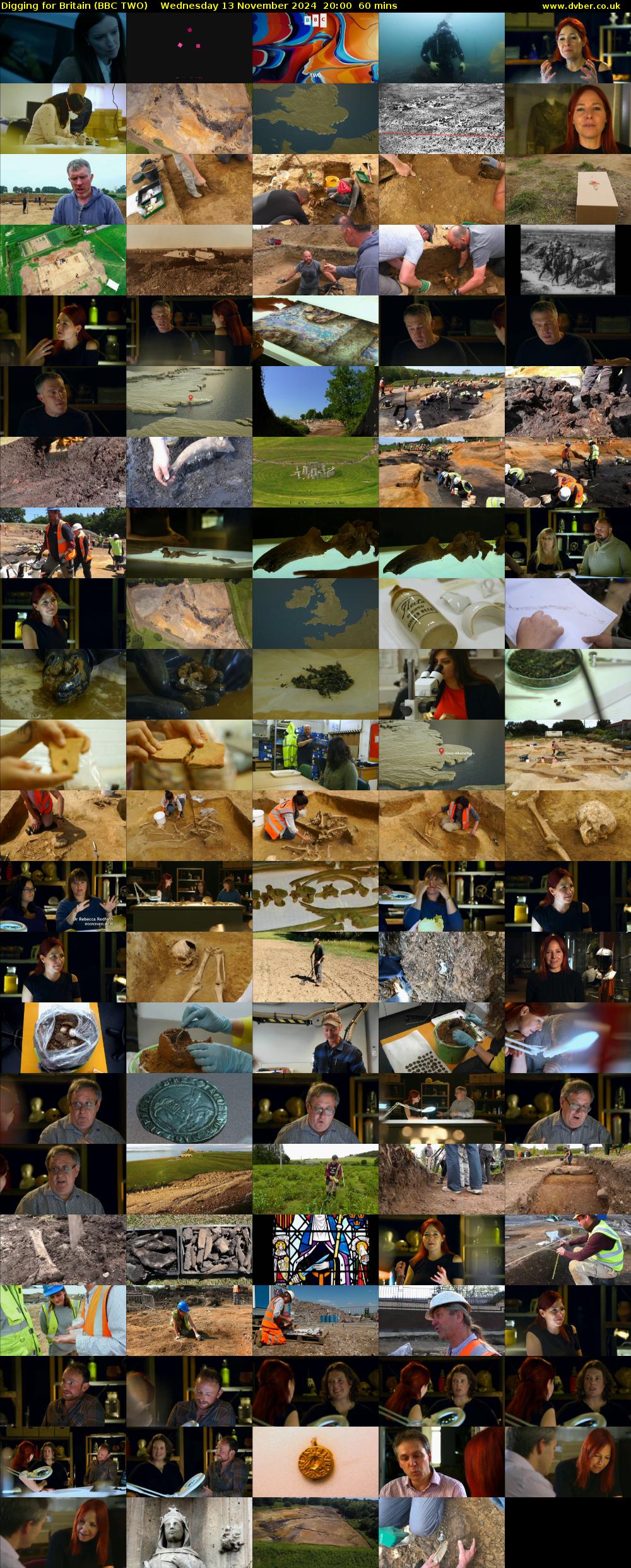 Digging for Britain (BBC TWO) Wednesday 13 November 2024 20:00 - 21:00