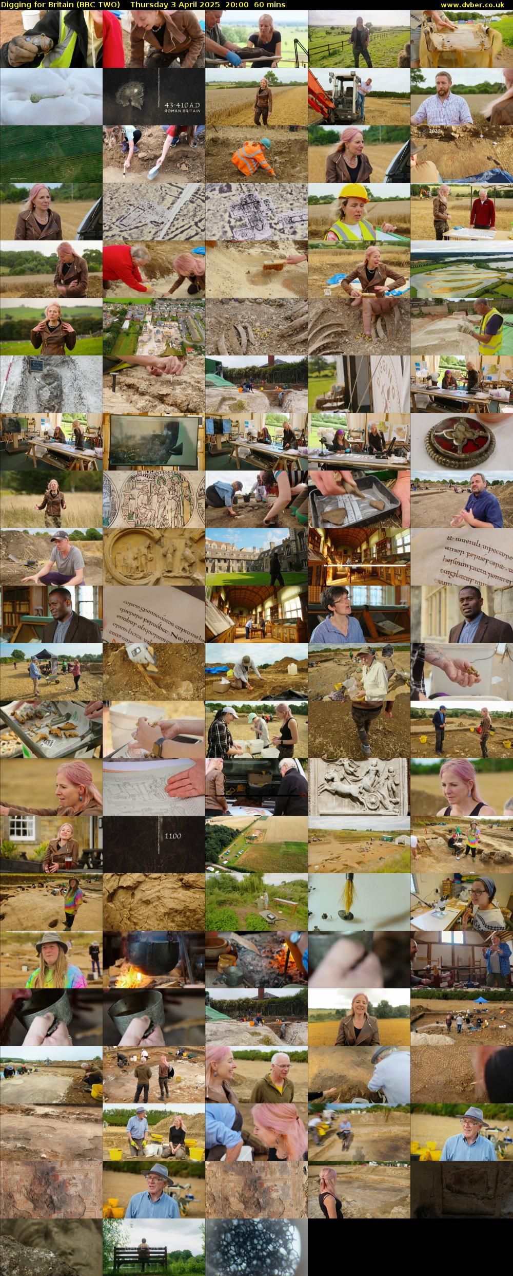 Digging for Britain (BBC TWO) Thursday 3 April 2025 20:00 - 21:00