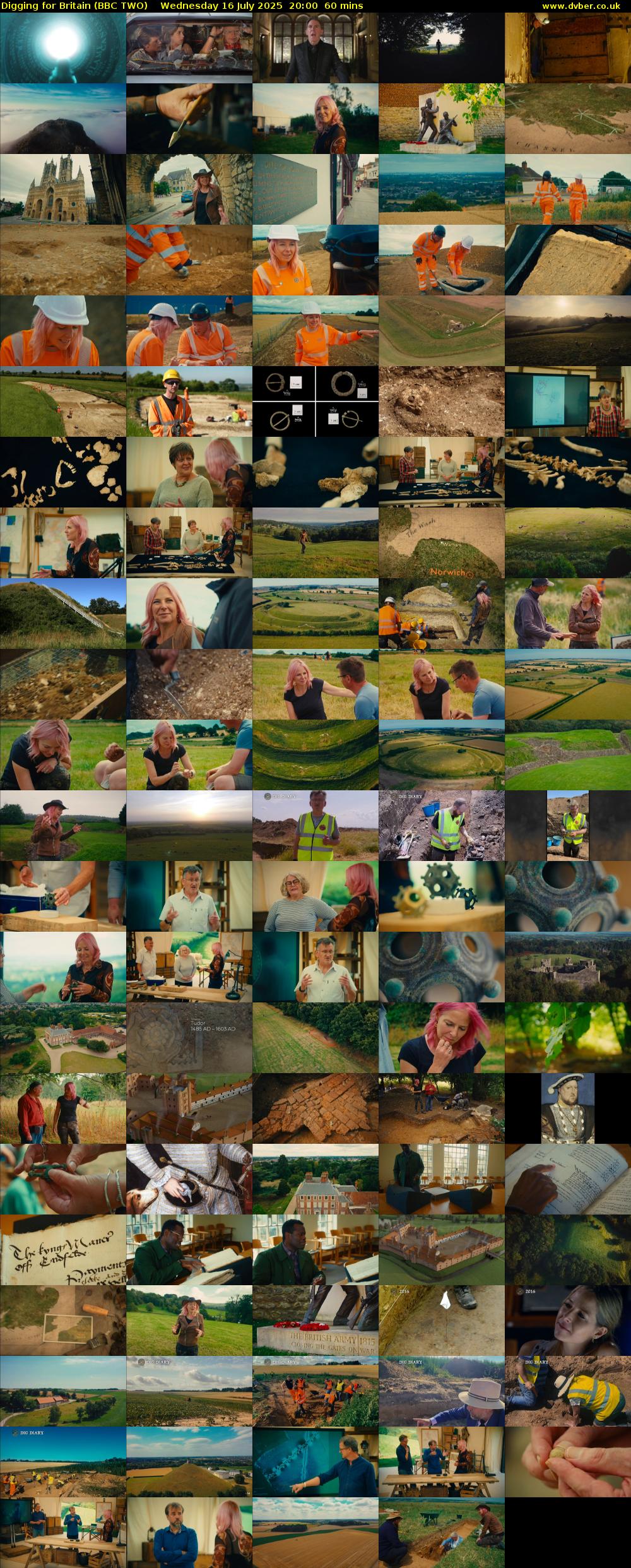 Digging for Britain (BBC TWO) Wednesday 16 July 2025 20:00 - 21:00
