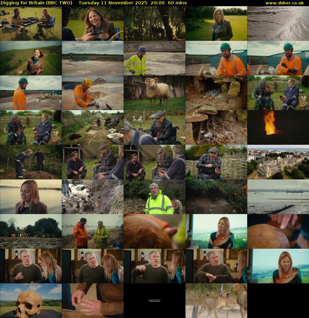 Digging for Britain (BBC TWO) Tuesday 11 November 2025 20:00 - 21:00