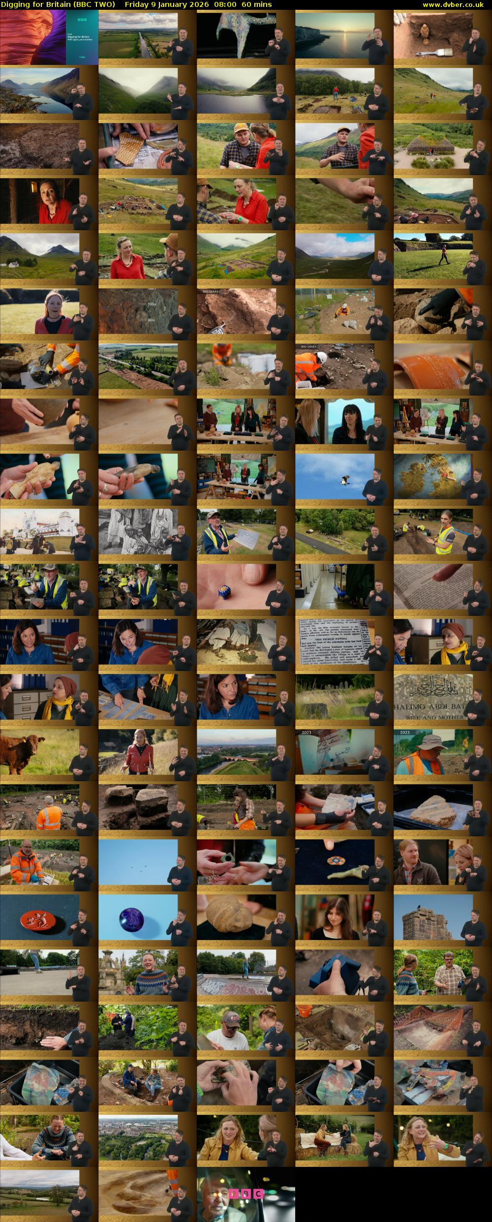 Digging for Britain (BBC TWO) Friday 9 January 2026 08:00 - 09:00