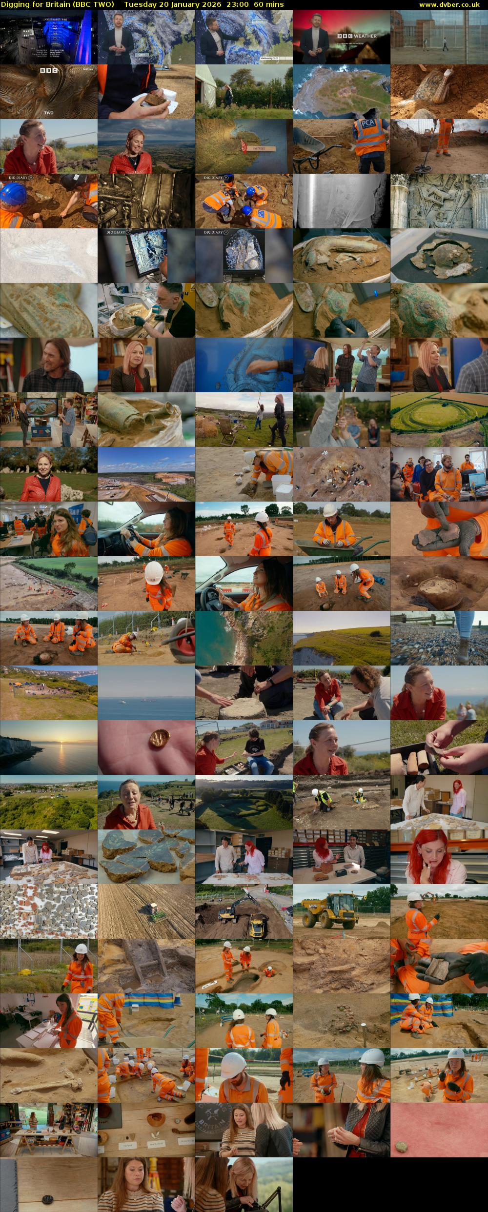 Digging for Britain (BBC TWO) Tuesday 20 January 2026 23:00 - 00:00