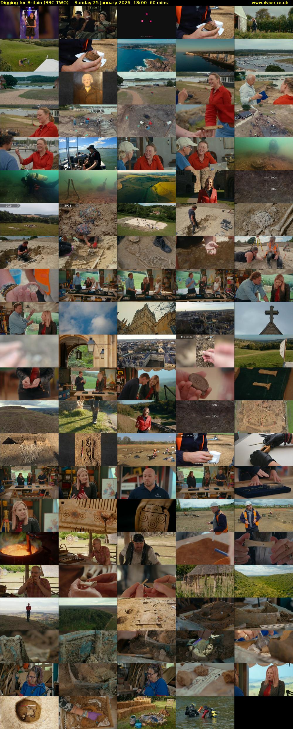 Digging for Britain (BBC TWO) Sunday 25 January 2026 18:00 - 19:00