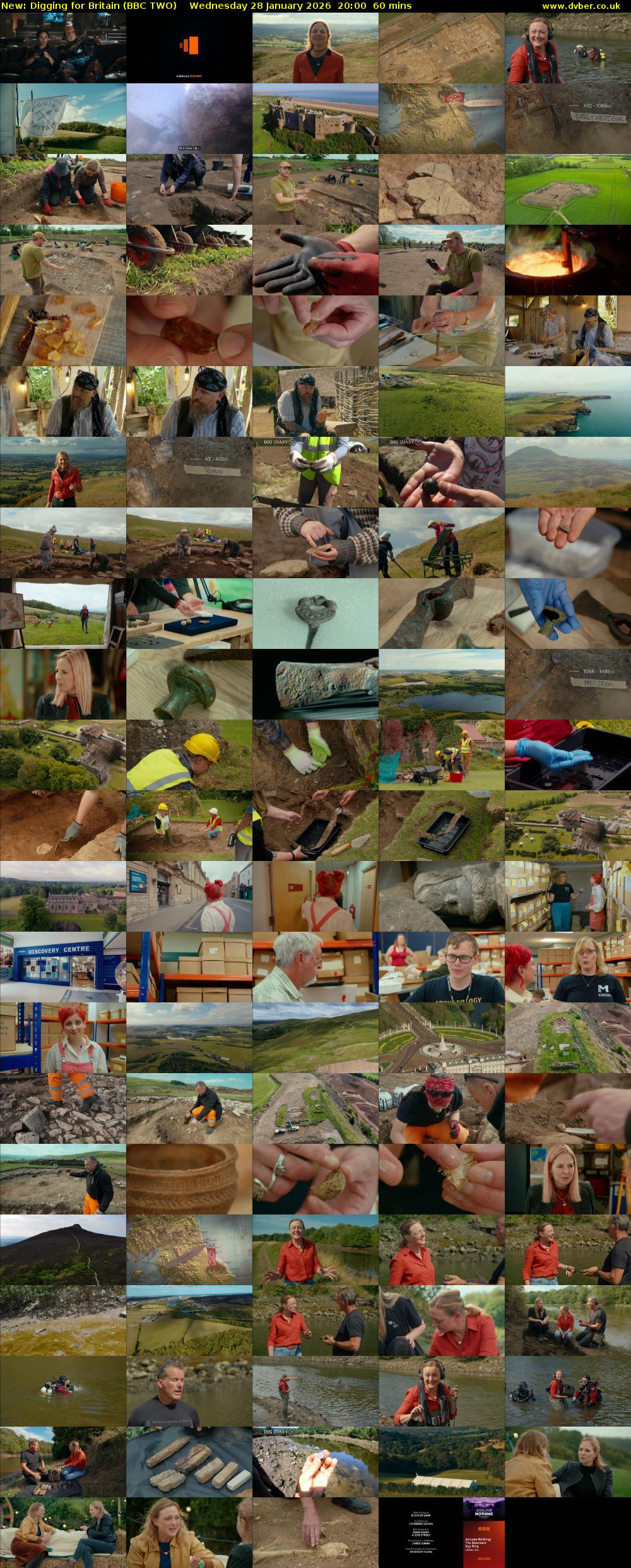 Digging for Britain (BBC TWO) Wednesday 28 January 2026 20:00 - 21:00