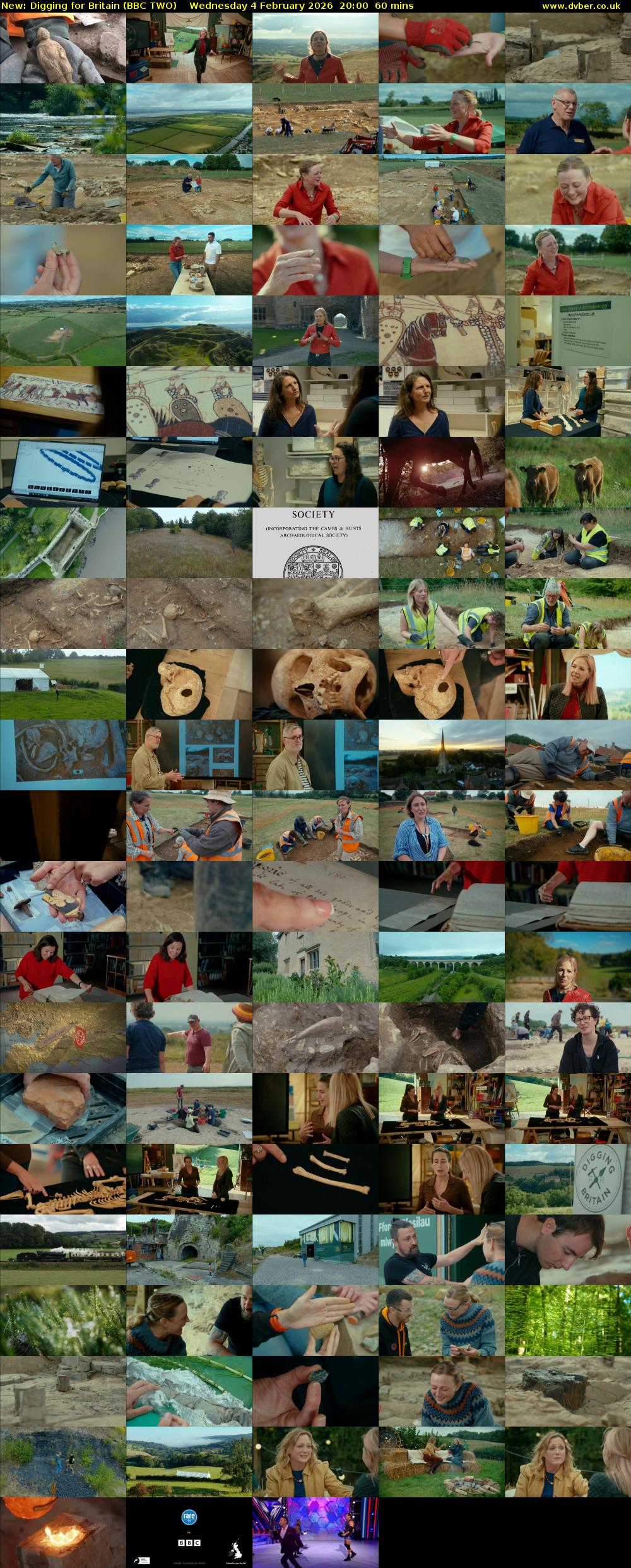 Digging for Britain (BBC TWO) Wednesday 4 February 2026 20:00 - 21:00