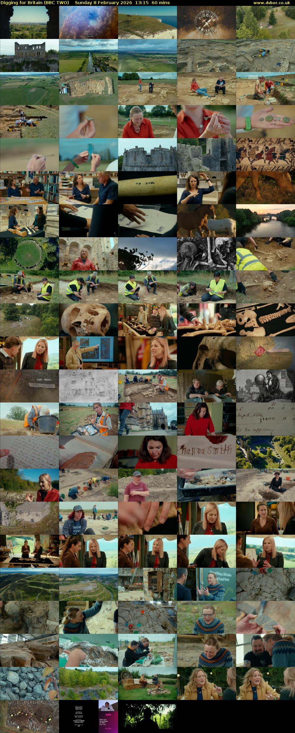 Digging for Britain (BBC TWO) Sunday 8 February 2026 13:15 - 14:15