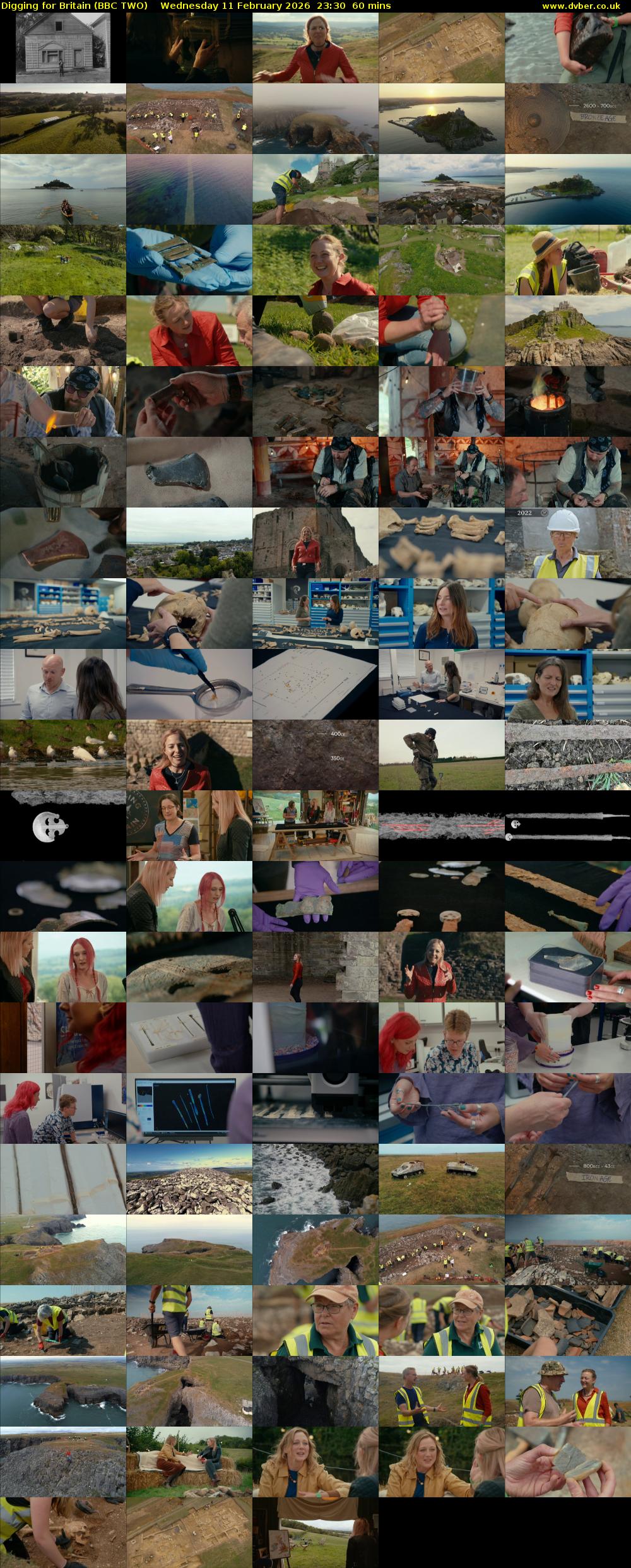 Digging for Britain (BBC TWO) Wednesday 11 February 2026 23:30 - 00:30
