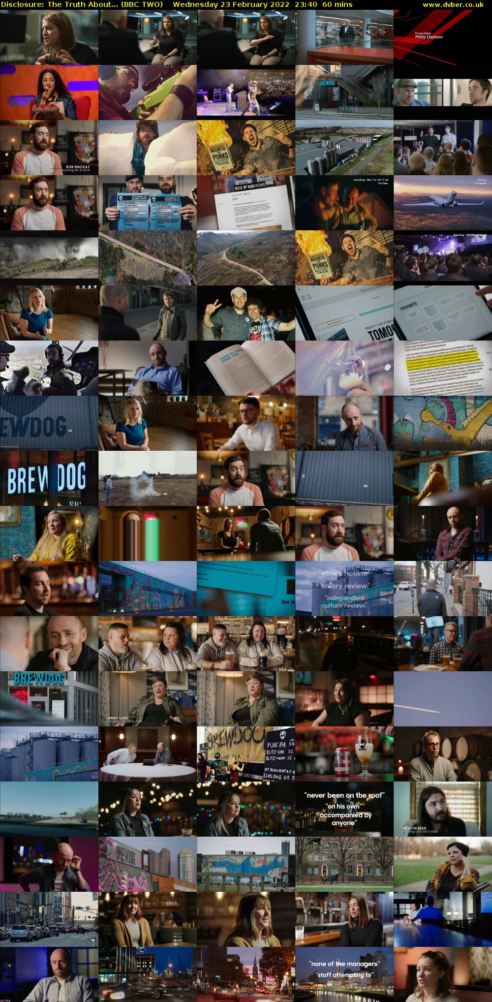 Disclosure: The Truth About... (BBC TWO) Wednesday 23 February 2022 23:40 - 00:40
