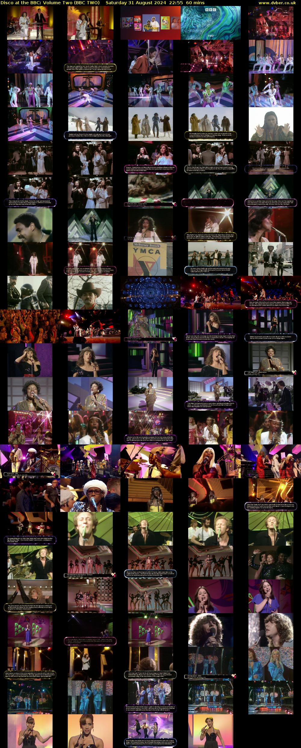 Disco at the BBC: Volume Two (BBC TWO) Saturday 31 August 2024 22:55 - 23:55