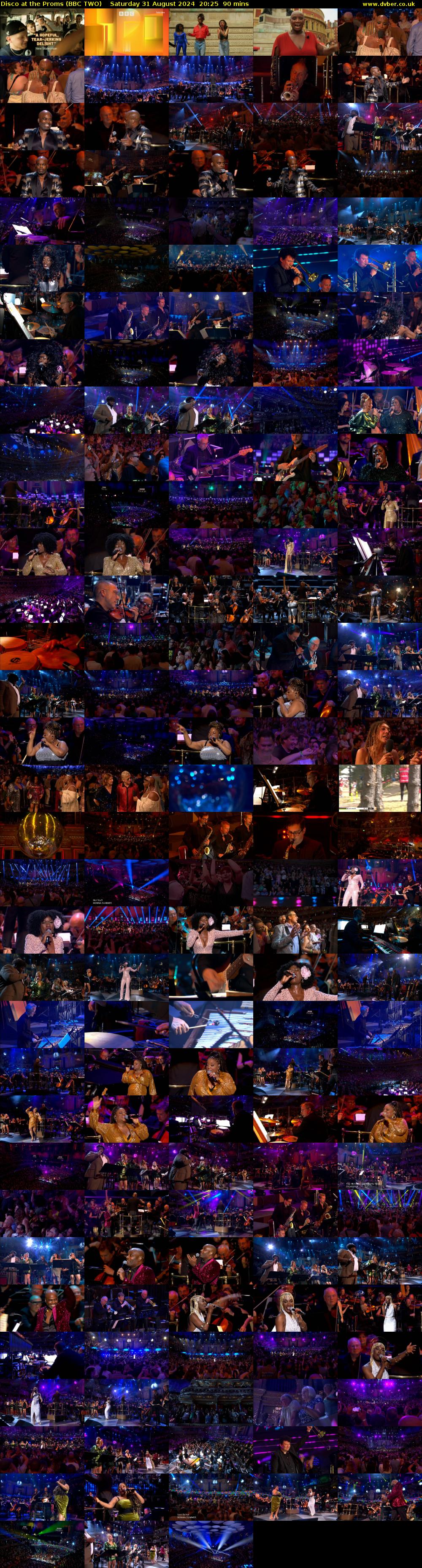 Disco at the Proms (BBC TWO) Saturday 31 August 2024 20:25 - 21:55