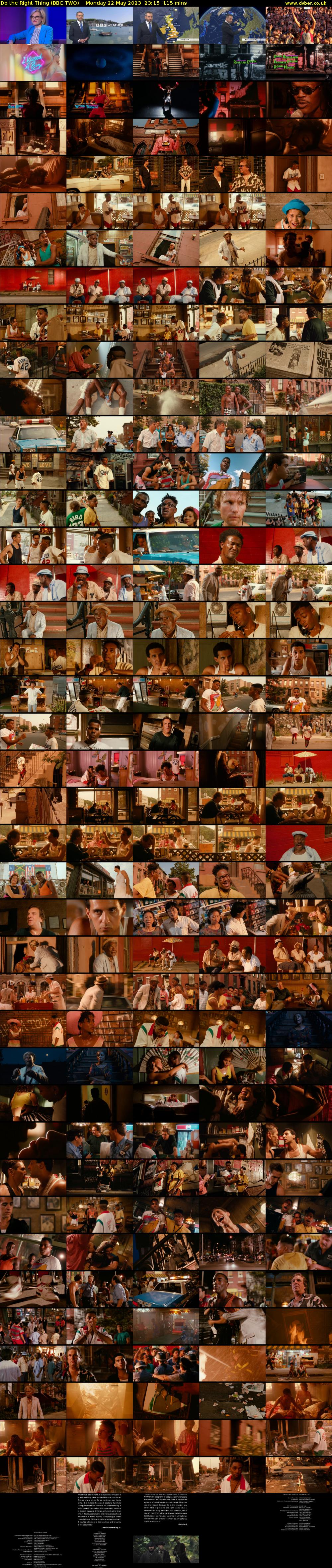 Do the Right Thing (BBC TWO) Monday 22 May 2023 23:15 - 01:10