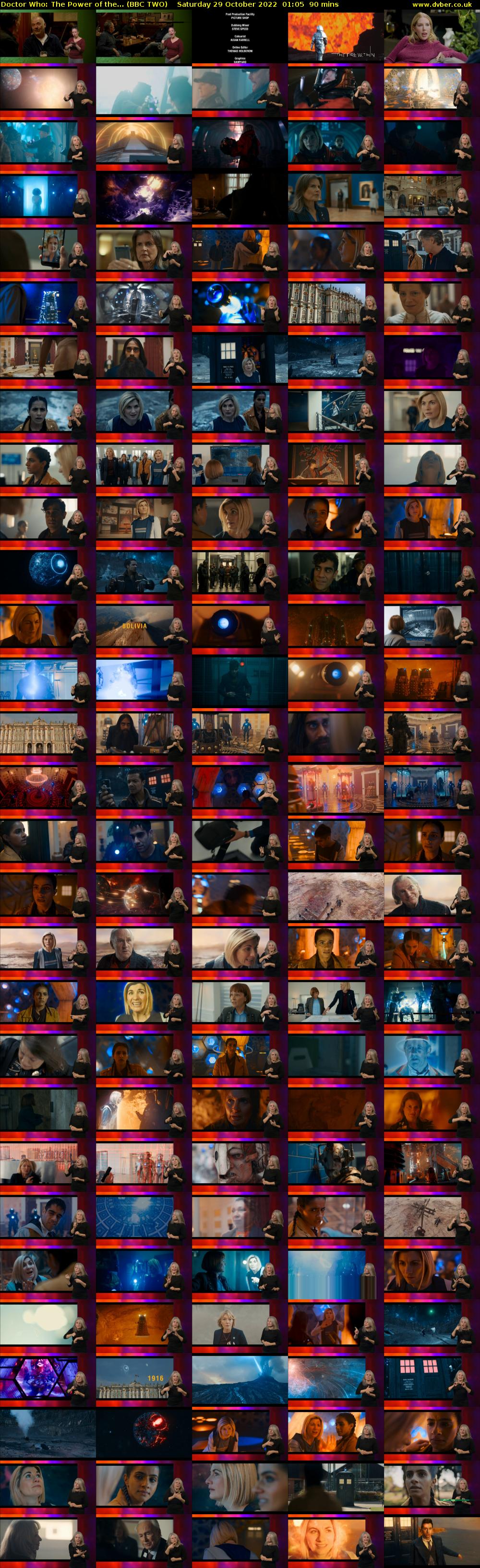 Doctor Who: The Power of the... (BBC TWO) Saturday 29 October 2022 01:05 - 02:35