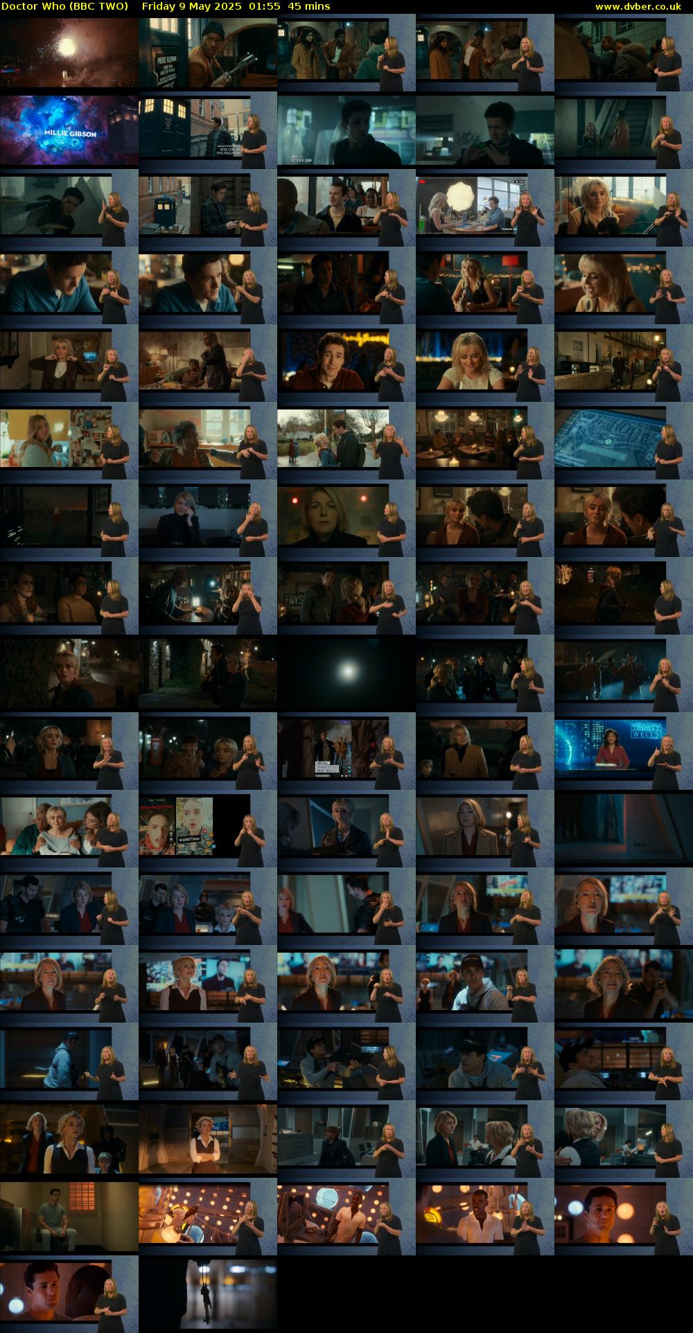 Doctor Who (BBC TWO) Friday 9 May 2025 01:55 - 02:40