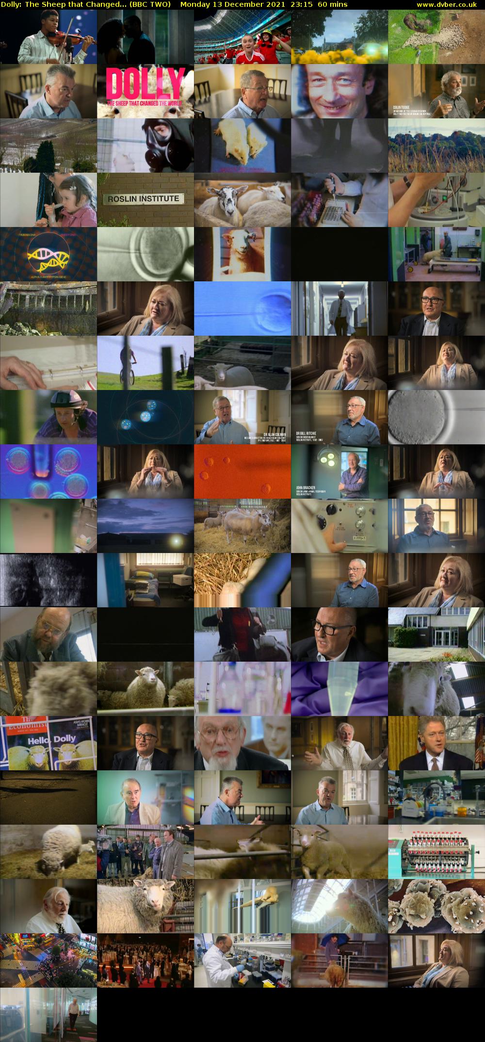 Dolly: The Sheep that Changed... (BBC TWO) Monday 13 December 2021 23:15 - 00:15