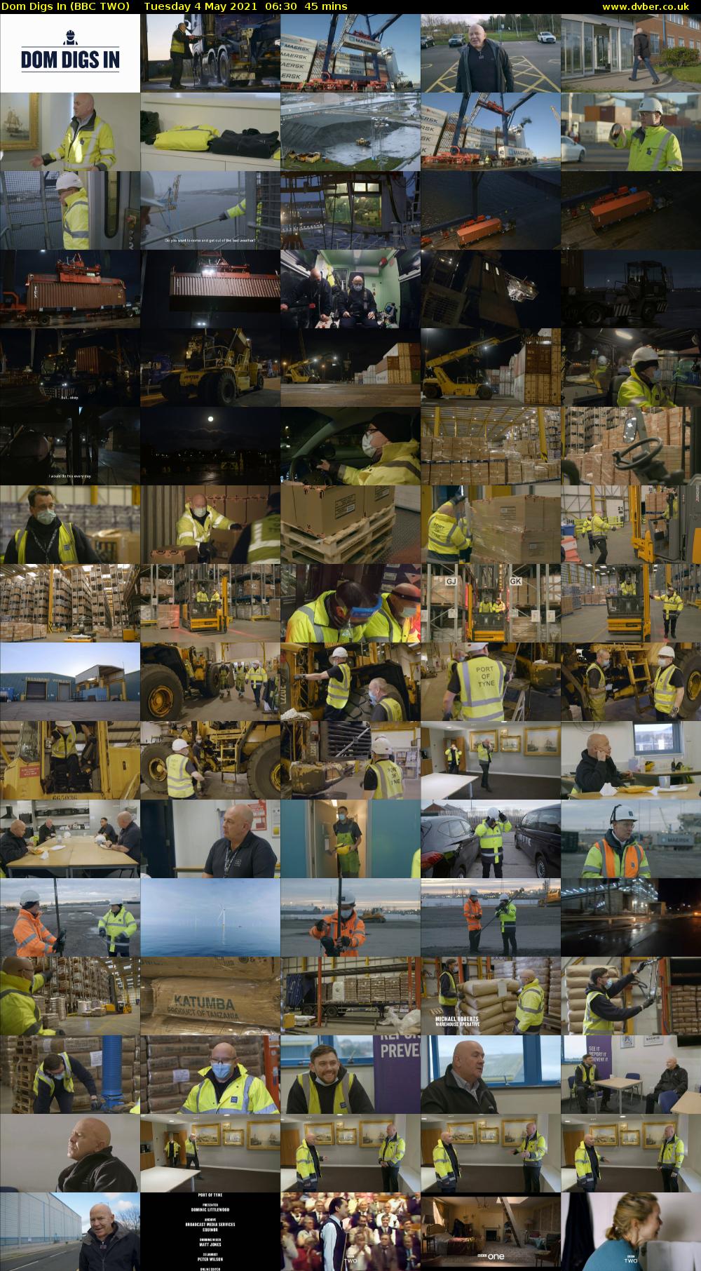 Dom Digs In (BBC TWO) Tuesday 4 May 2021 06:30 - 07:15
