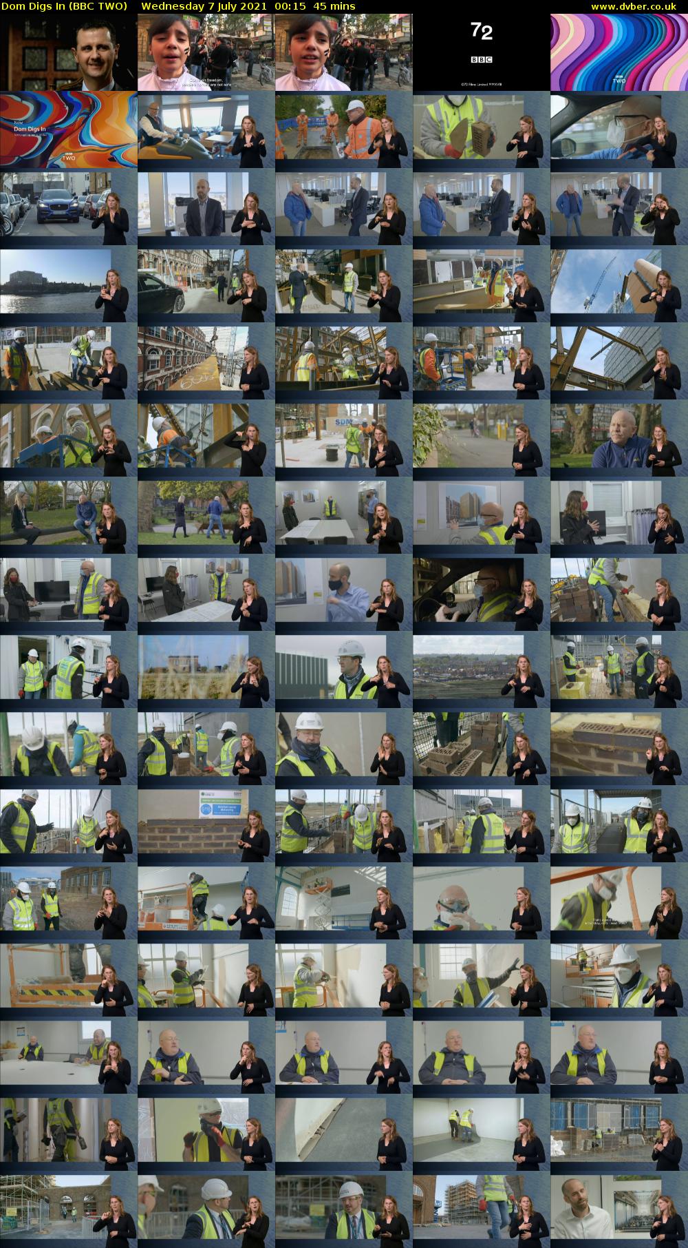 Dom Digs In (BBC TWO) Wednesday 7 July 2021 00:15 - 01:00