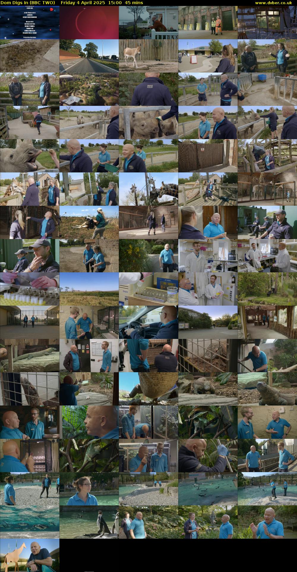 Dom Digs In (BBC TWO) Friday 4 April 2025 15:00 - 15:45