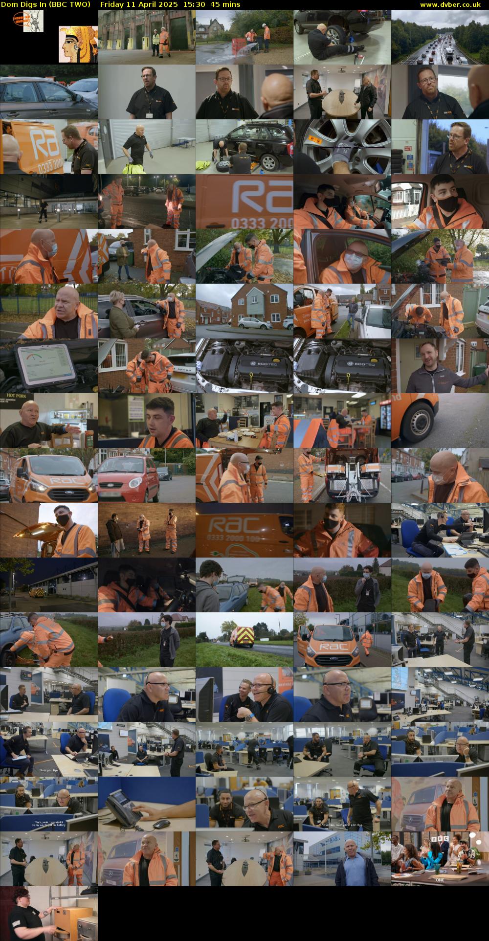 Dom Digs In (BBC TWO) Friday 11 April 2025 15:30 - 16:15