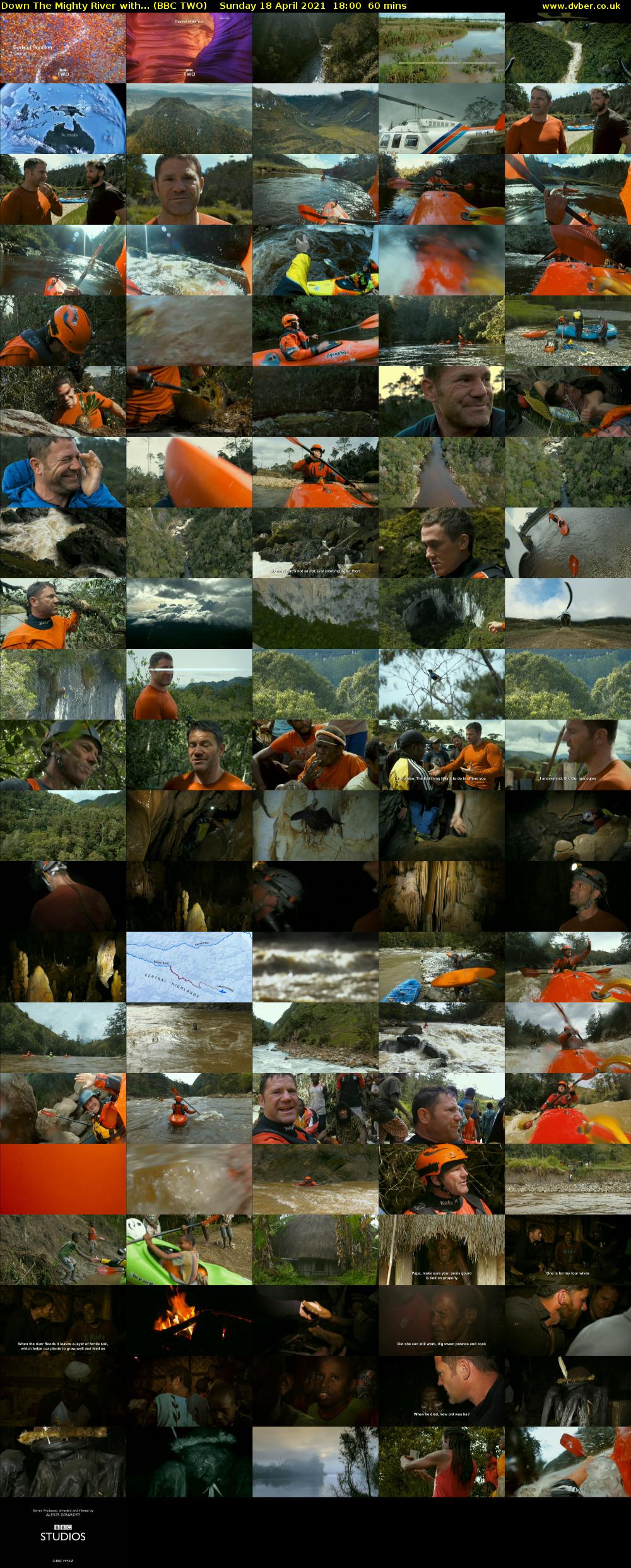 Down the Mighty River with... (BBC TWO) Sunday 18 April 2021 18:00 - 19:00