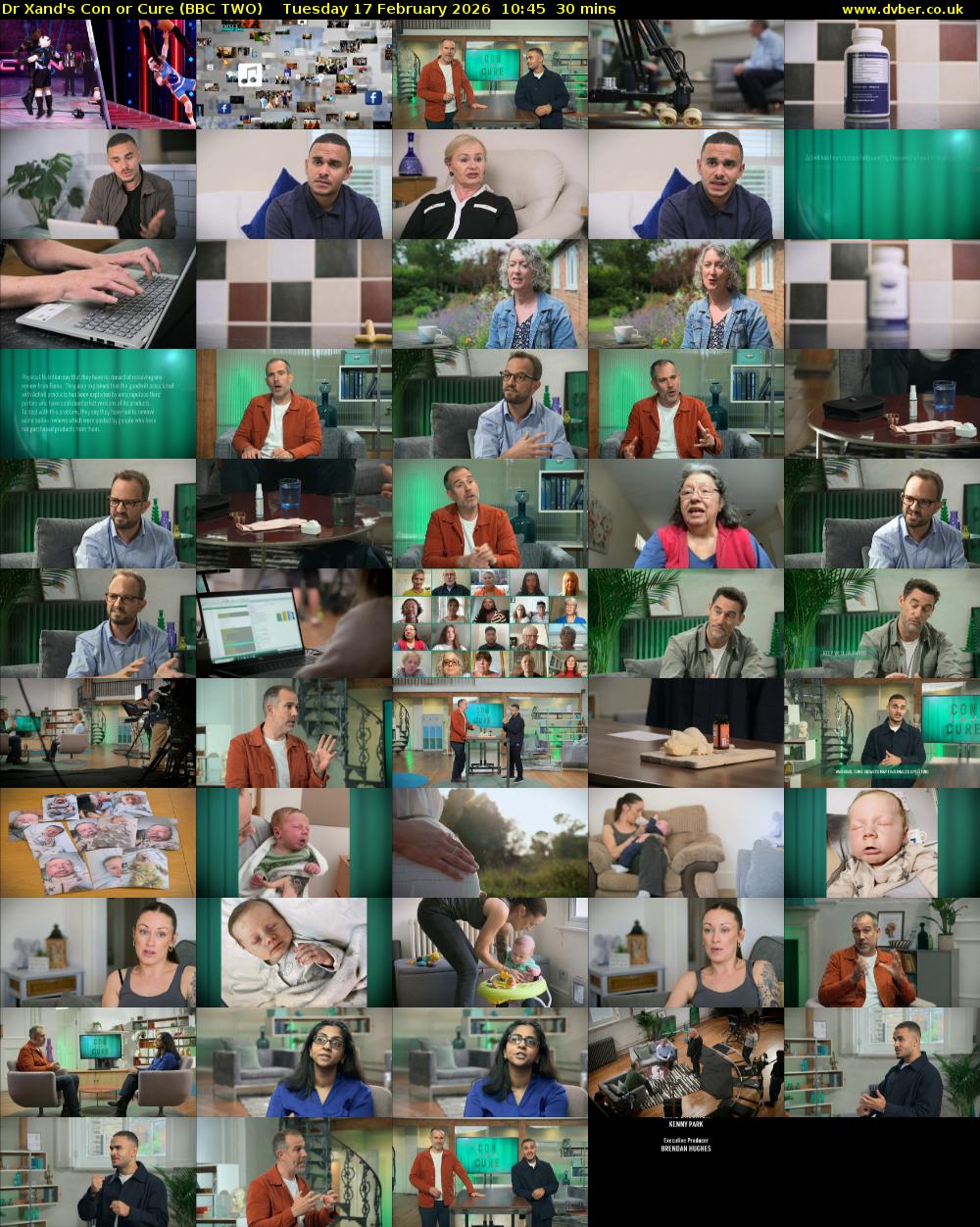 Dr Xand's Con or Cure (BBC TWO) Tuesday 17 February 2026 10:45 - 11:15