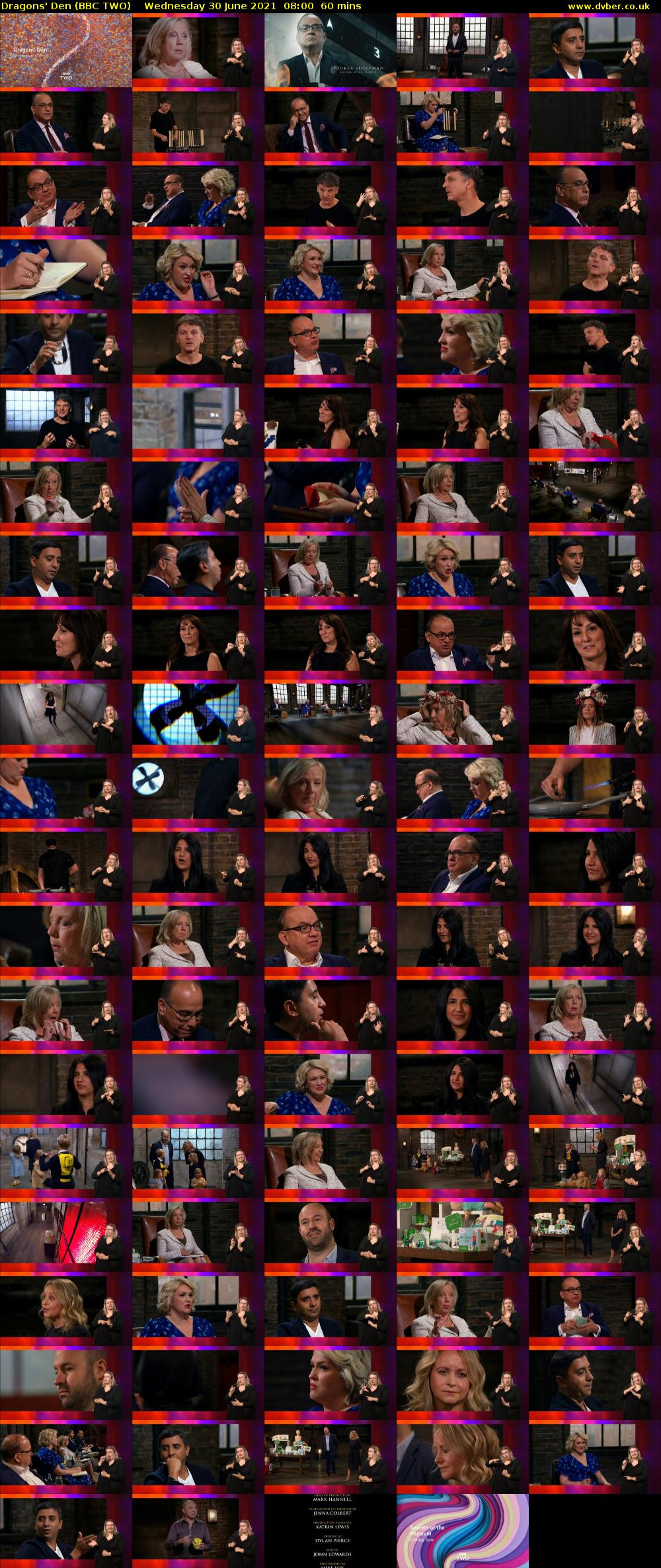 Dragons' Den (BBC TWO) Wednesday 30 June 2021 08:00 - 09:00