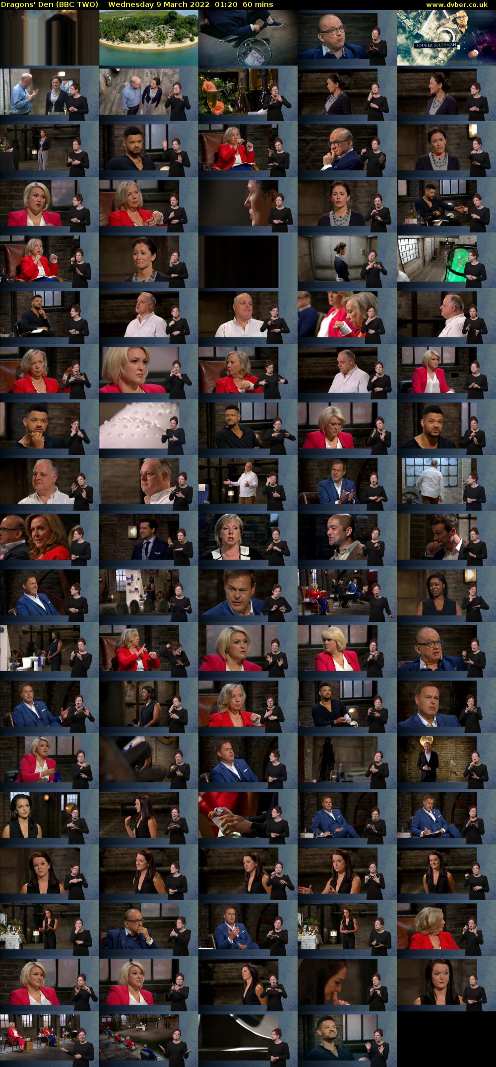 Dragons' Den (BBC TWO) Wednesday 9 March 2022 01:20 - 02:20