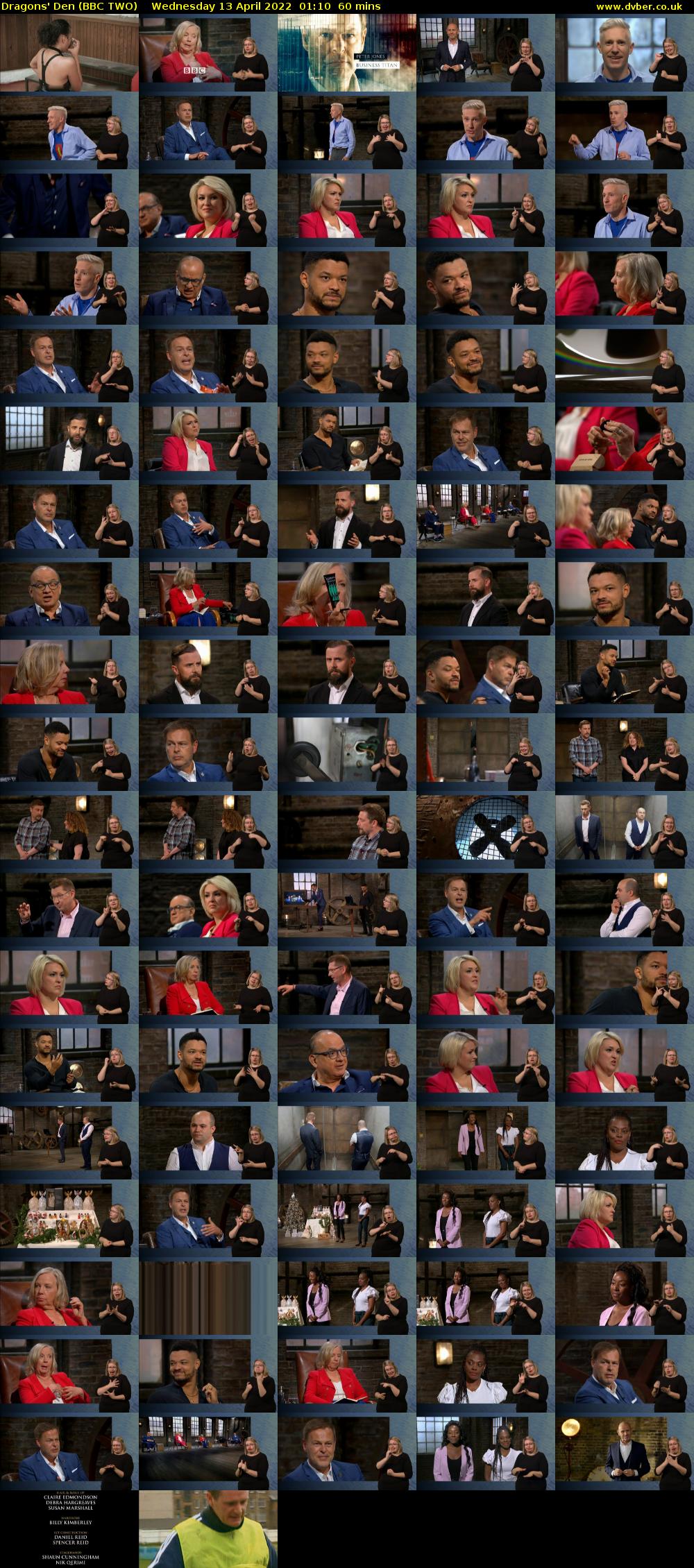 Dragons' Den (BBC TWO) Wednesday 13 April 2022 01:10 - 02:10