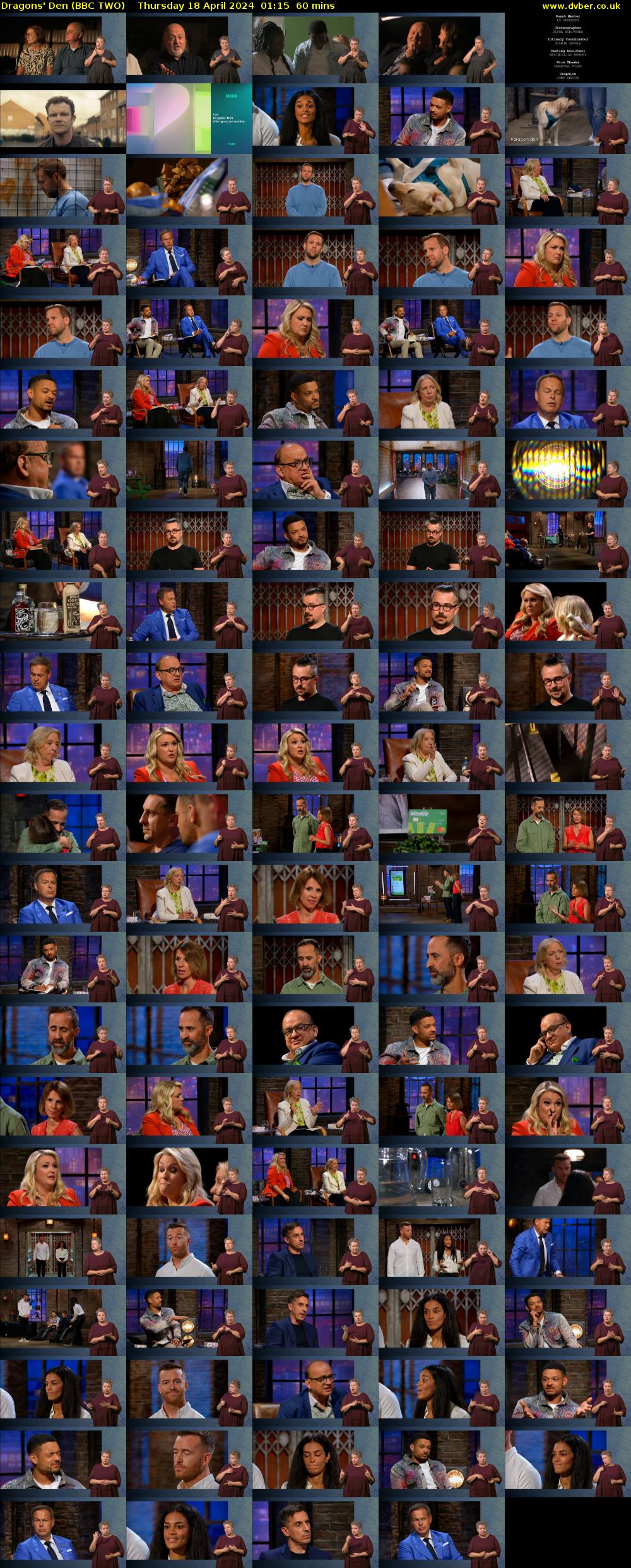 Dragons' Den (BBC TWO) Thursday 18 April 2024 01:15 - 02:15