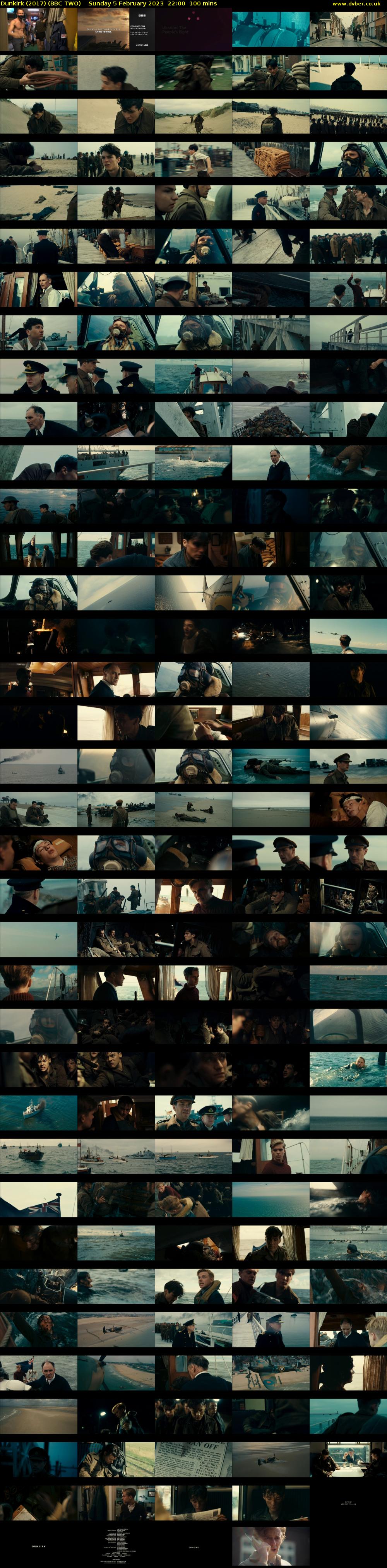 Dunkirk (2017) (BBC TWO) Sunday 5 February 2023 22:00 - 23:40