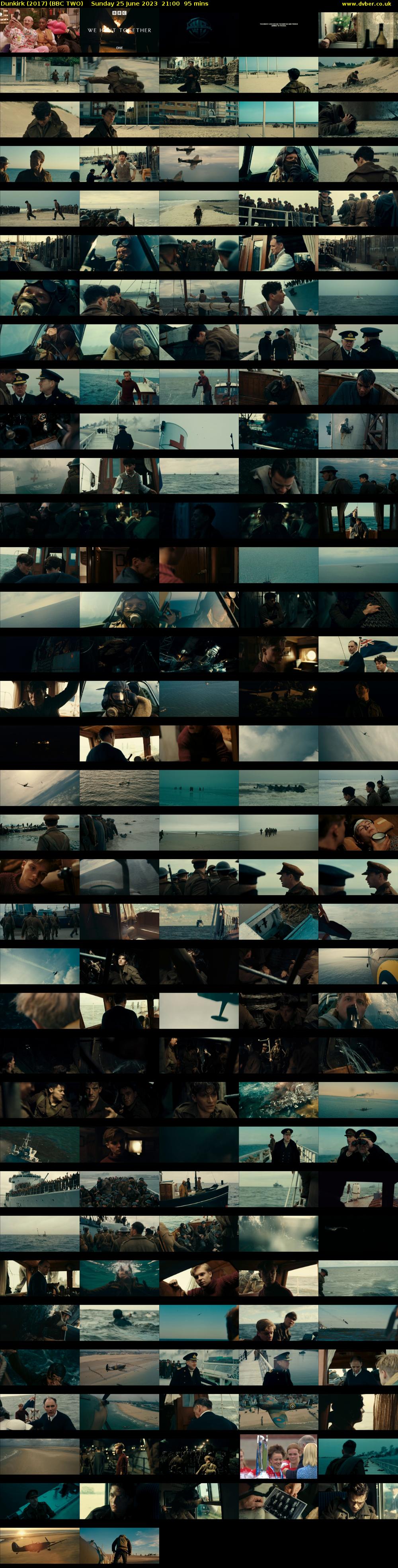 Dunkirk (2017) (BBC TWO) Sunday 25 June 2023 21:00 - 22:35