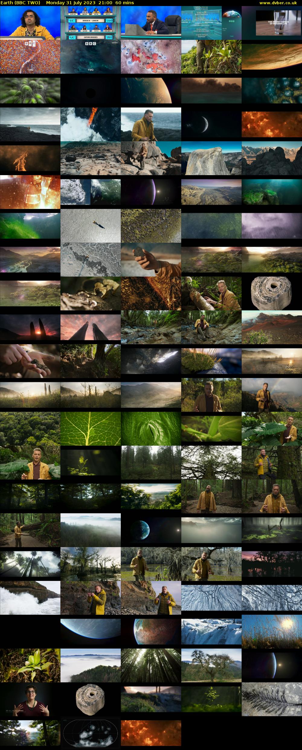 Earth (BBC TWO) Monday 31 July 2023 21:00 - 22:00
