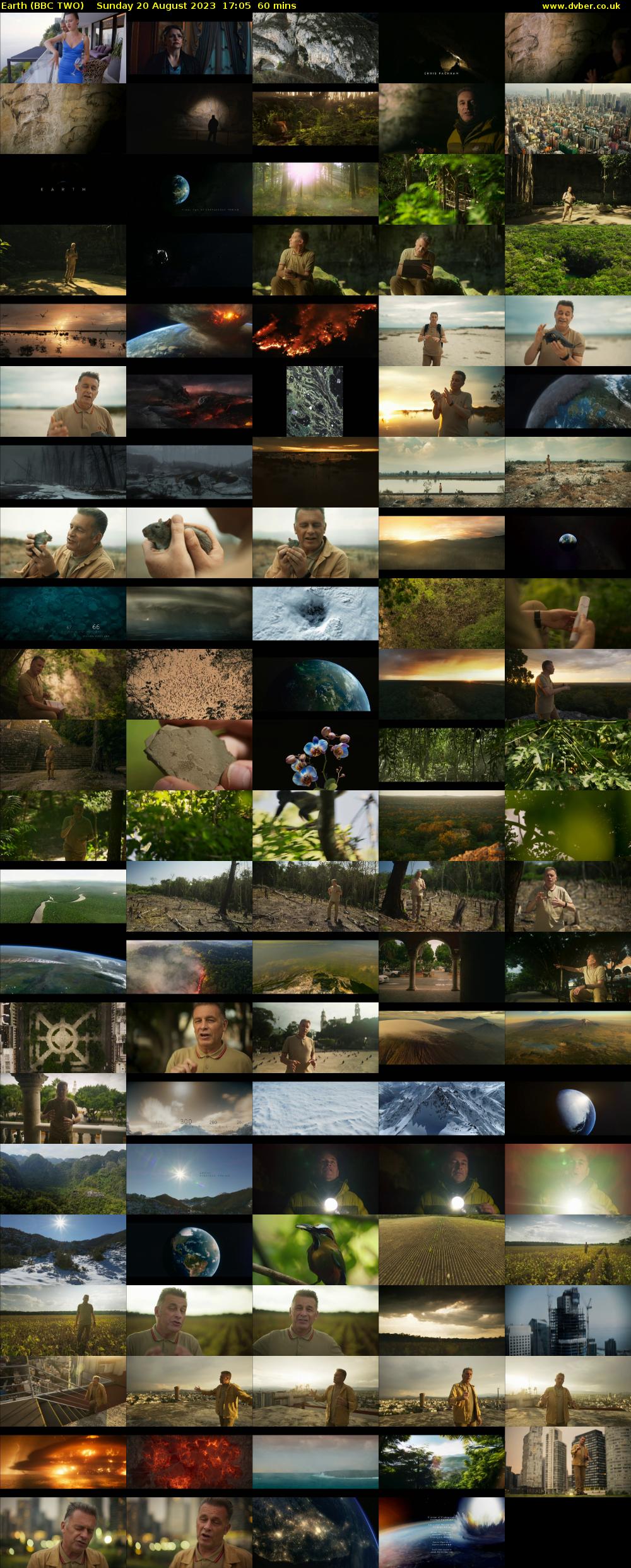 Earth (BBC TWO) Sunday 20 August 2023 17:05 - 18:05