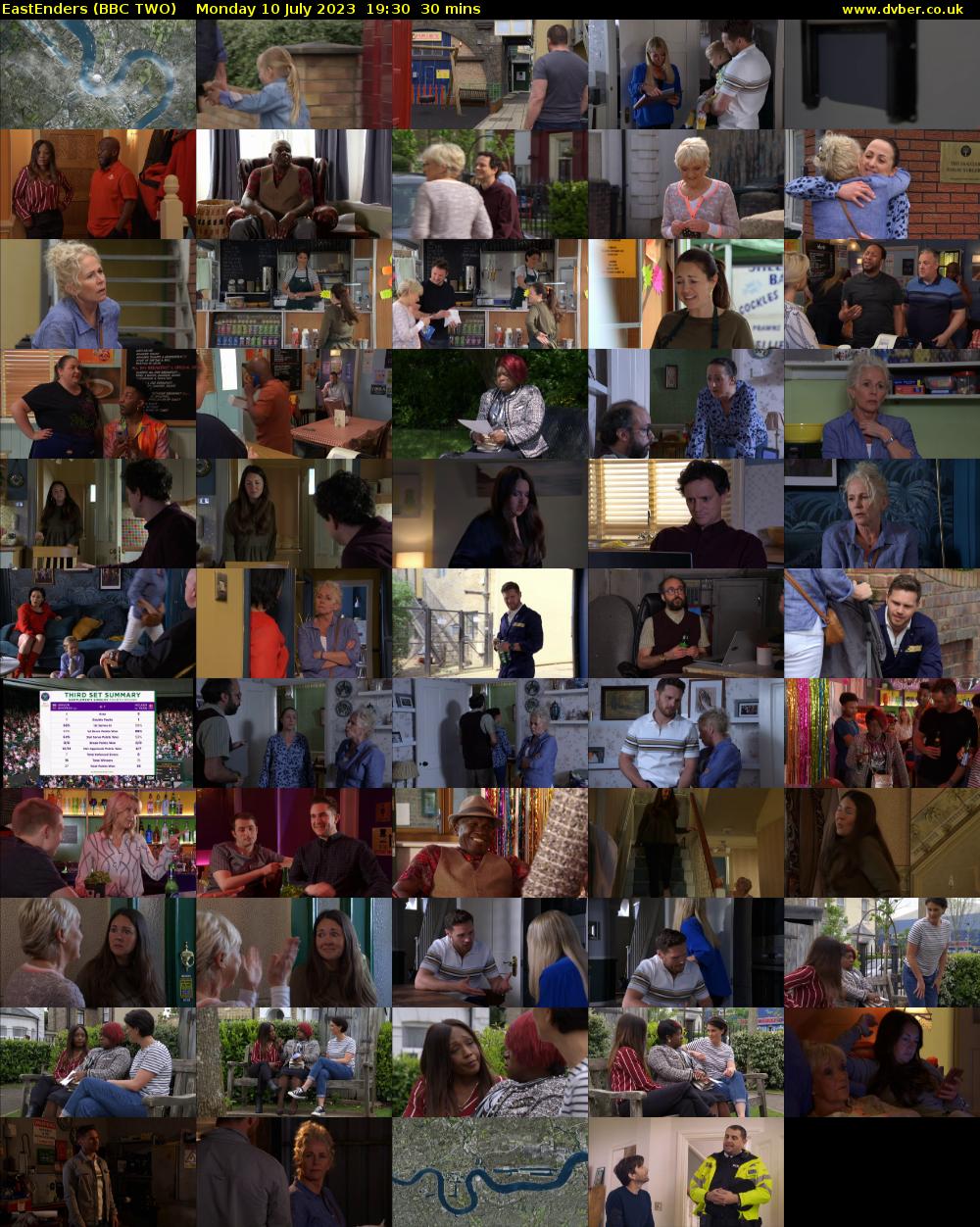 EastEnders (BBC TWO) Monday 10 July 2023 19:30 - 20:00