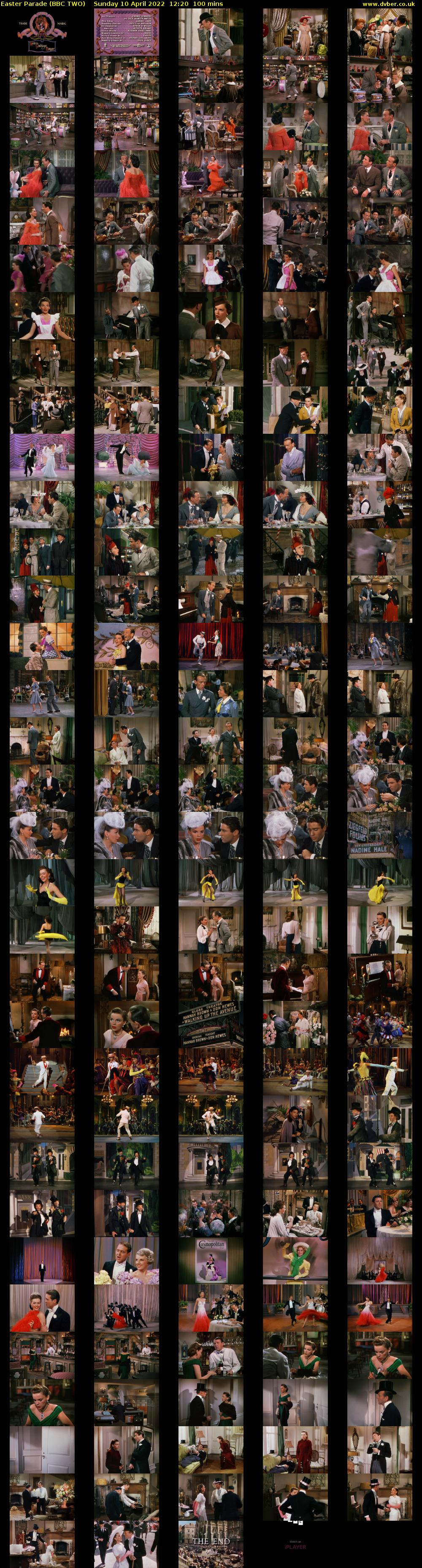 Easter Parade (BBC TWO) Sunday 10 April 2022 12:20 - 14:00