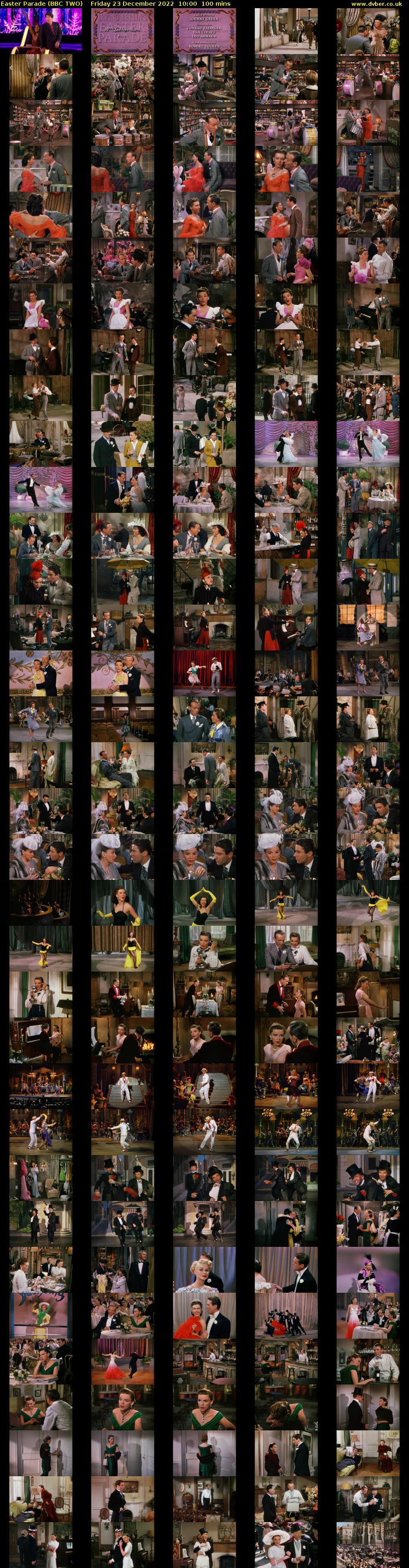 Easter Parade (BBC TWO) Friday 23 December 2022 10:00 - 11:40